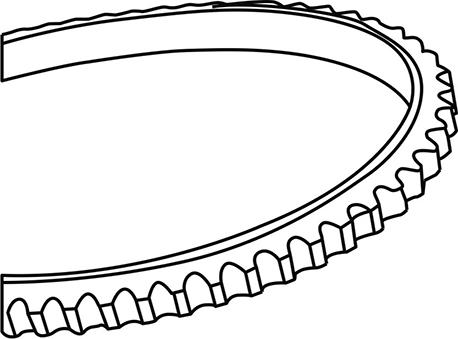 WXQP 311013 - Drive belt, V-Belt car-mod.net