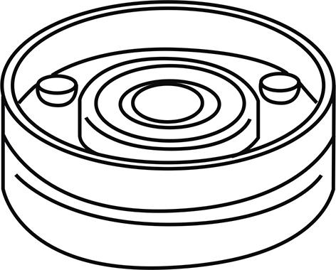 WXQP 313663 - Pulley, v-ribbed belt car-mod.net