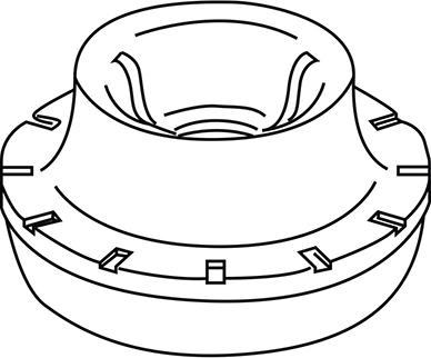 WXQP 381121 - Top Strut Mounting car-mod.net