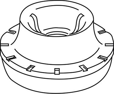 WXQP 381325 - Top Strut Mounting car-mod.net