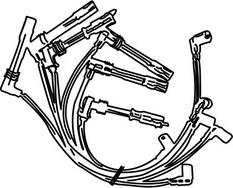 WXQP 381271 - Ignition Cable Kit car-mod.net