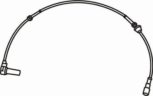 WXQP 330099 - ABS sensor, wheel speed car-mod.net