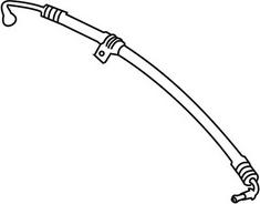 WXQP 370575 - Hydraulic Hose, steering system car-mod.net
