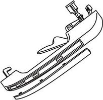 WXQP 370643 - Door Handle car-mod.net