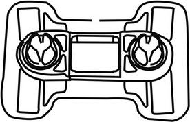 WXQP 371485 - Mounting Bracket, bumper car-mod.net