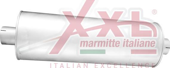 XXLMARMITTEITALIANE K6112 - Middle / End Silencer car-mod.net
