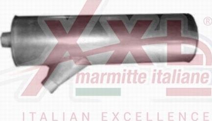 XXLMARMITTEITALIANE K0992 - Middle / End Silencer car-mod.net