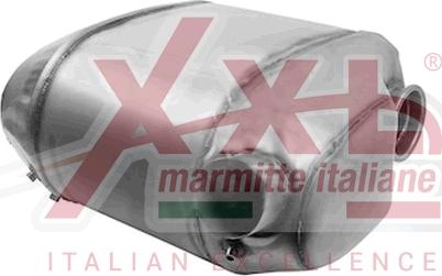 XXLMARMITTEITALIANE KAT7212 - Middle / End Silencer car-mod.net