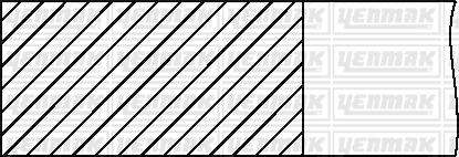 Yenmak 91-09304-000 - Piston Ring Kit car-mod.net