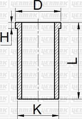 LEX 04303000 - Cylinder Sleeve car-mod.net