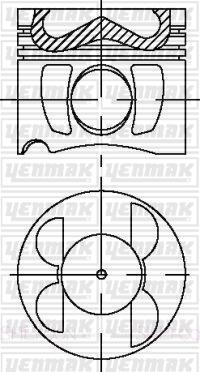 Yenmak 39-04761-000 - Piston car-mod.net