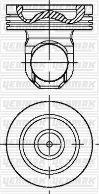 Yenmak 31-04918-000 - Piston car-mod.net