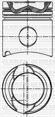 Yenmak 31-04660-000 - Piston car-mod.net