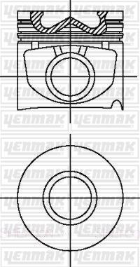 Yenmak 31-04827-000 - Piston car-mod.net