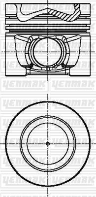 Yenmak 31-04341-000 - Piston car-mod.net