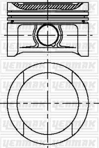 Yenmak 31-04307-000 - Piston car-mod.net