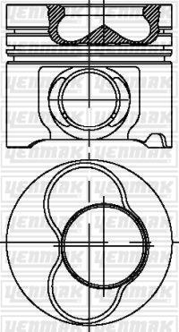 Yenmak 31-04317-000 - Piston car-mod.net