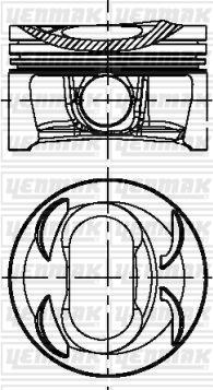 Yenmak 31-04297-000 - Piston car-mod.net