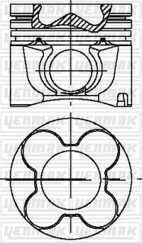 Yenmak 31-04217-000 - Piston car-mod.net
