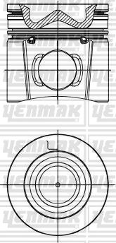 Yenmak 31-30052-000 - Piston car-mod.net