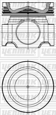 Yenmak 31-30019-000 - Piston car-mod.net
