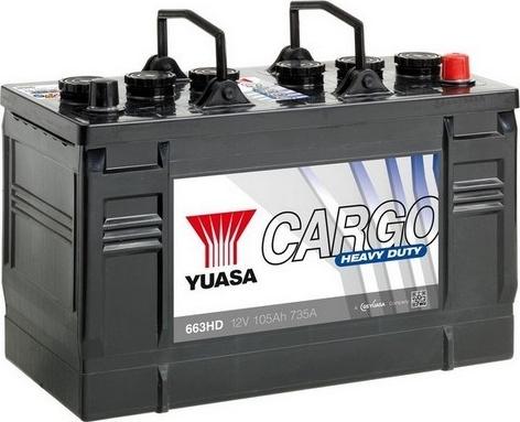 Yuasa 663HD - Starter Battery car-mod.net