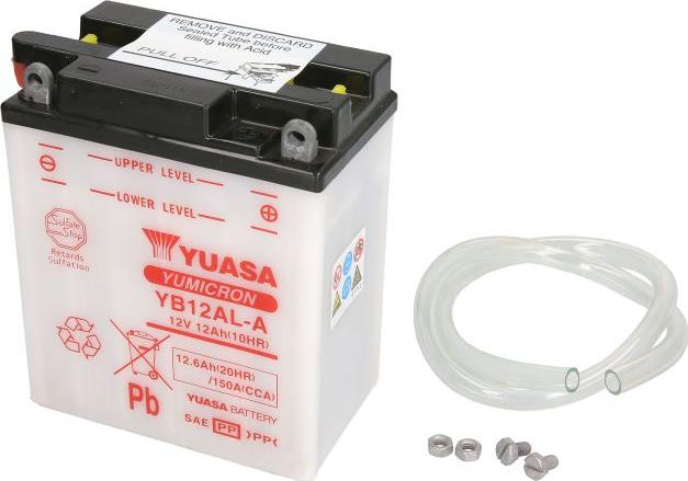 Yuasa YB12AL-A - Starter Battery car-mod.net