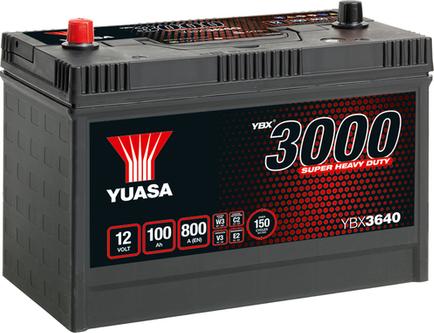 Yuasa YBX3640 - Starter Battery car-mod.net