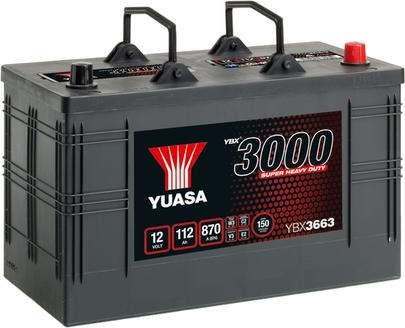 Yuasa YBX3663 - Starter Battery car-mod.net