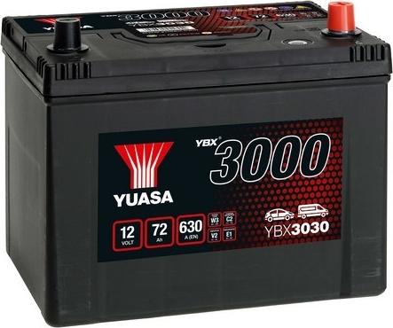 Yuasa YBX3030 - Starter Battery car-mod.net