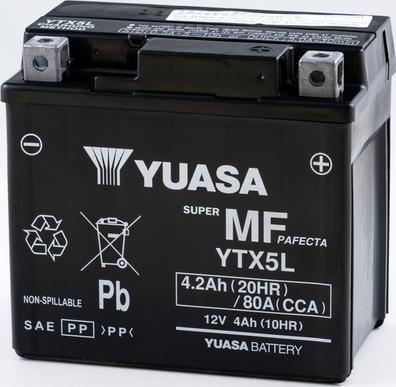 Yuasa YTX5L - Starter Battery car-mod.net