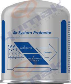 YUMAK 03.221 - Air Dryer Cartridge, compressed-air system car-mod.net