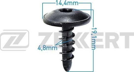Zekkert BE-1089 - Clip, trim / protective strip car-mod.net