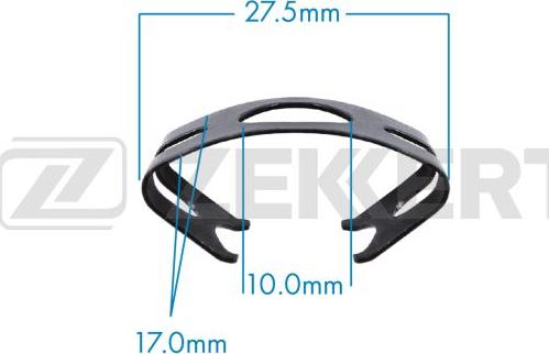Zekkert BE-3668 - Clip, trim / protective strip car-mod.net
