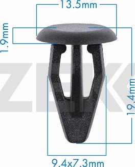 Zekkert BE-3785 - Clip, trim / protective strip car-mod.net