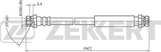 Zekkert BS-9401 - Brake Hose car-mod.net