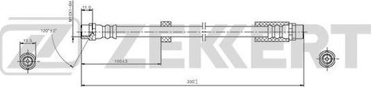Zekkert BS-9422 - Brake Hose car-mod.net
