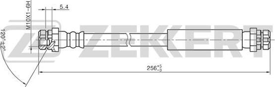 Zekkert BS-9009 - Brake Hose car-mod.net