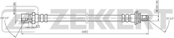 Zekkert BS-9030 - Brake Hose car-mod.net