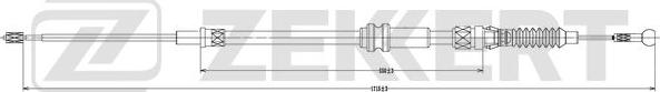 Zekkert BZ-1116 - Cable, parking brake car-mod.net