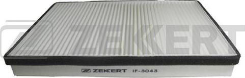 Zekkert IF-3043 - Filter, interior air car-mod.net