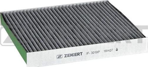 Zekkert IF-3019P - Filter, interior air car-mod.net