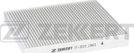 Zekkert IF-3019 - Filter, interior air car-mod.net