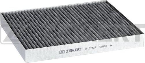 Zekkert IF-3212P - Filter, interior air car-mod.net