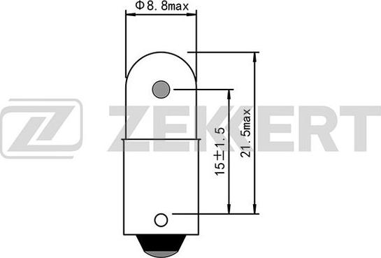 Zekkert LP-1091 - Bulb, indicator car-mod.net