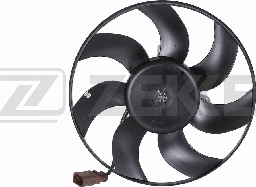 Zekkert MK-7066 - Fan, radiator car-mod.net