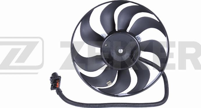 Zekkert MK-7018 - Fan, radiator car-mod.net