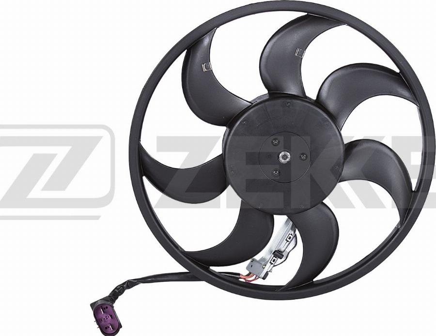 Zekkert MK-7086 - Fan, radiator car-mod.net