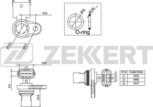 Zekkert SE-4027 - Control Unit, engine management car-mod.net