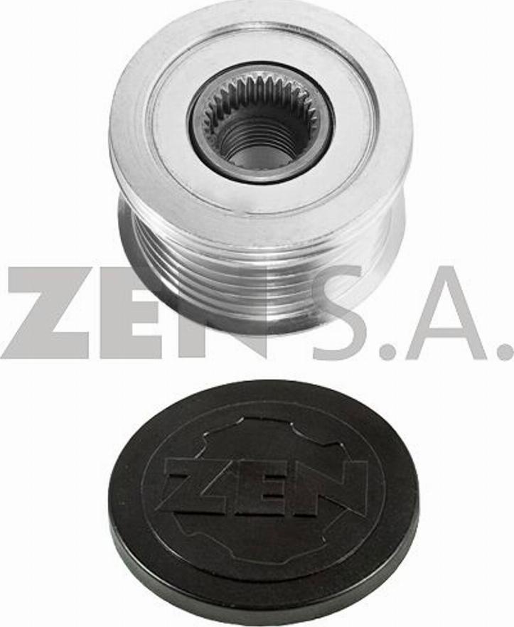 ZEN 5493 - Pulley, alternator, freewheel clutch car-mod.net